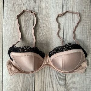Autograph Gold Lace Detail Bra